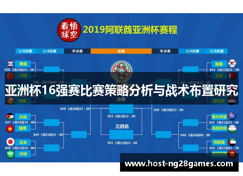 亚洲杯16强赛比赛策略分析与战术布置研究